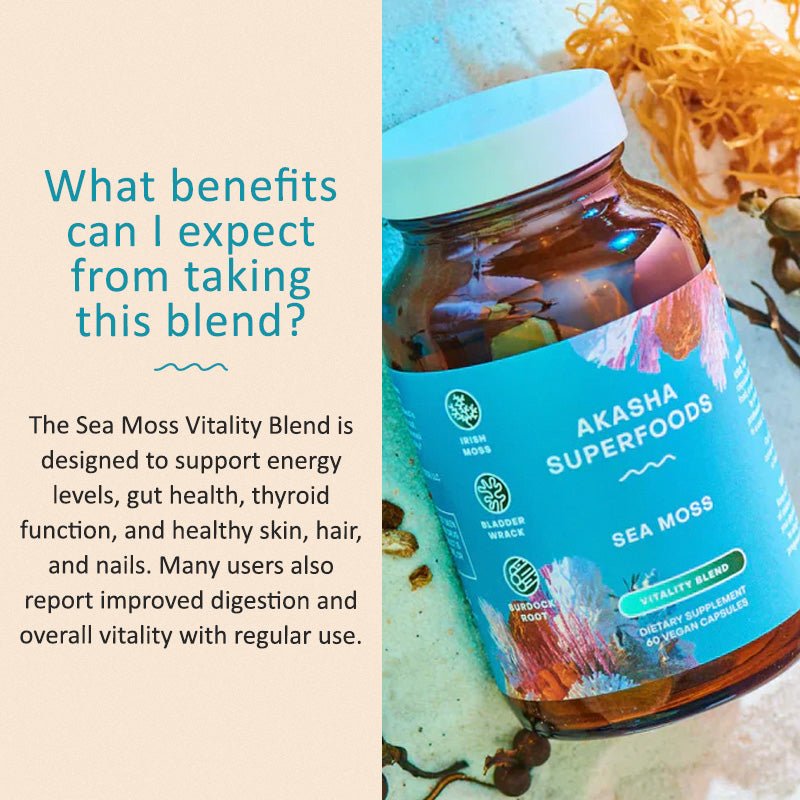 Sea Moss Vitality Blend Capsules